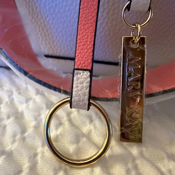 Mary Kay Cream and Rose Faux Leather Tote - Picture 3 of 10